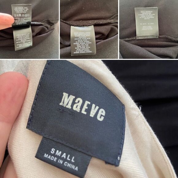 Anthropologie Maeve Elysian Color Block Maxi Dress - Picture 6 of 16